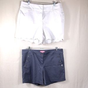 LANE BRYANT & ISAAC MIZRAHI Bundle Shorts Sz 14